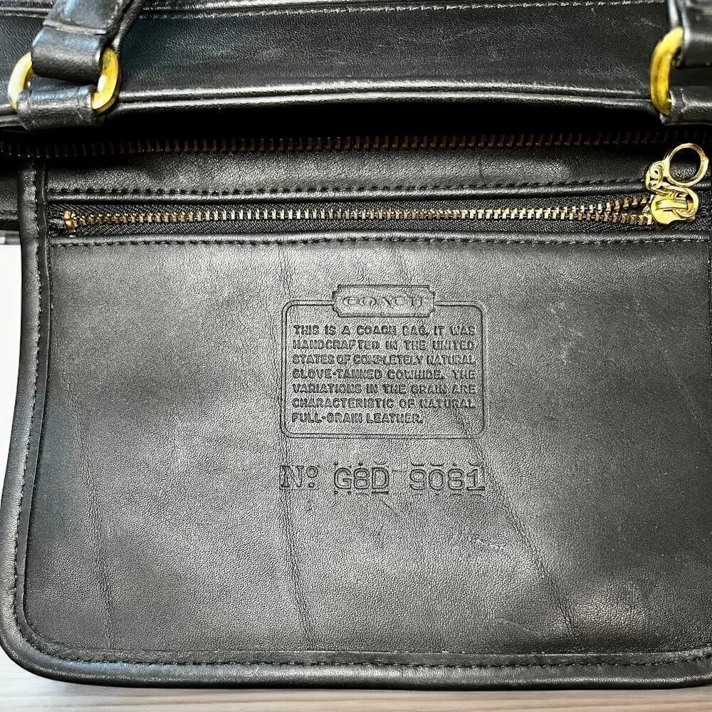 Vintage 1998 Coach Leather Tribeca Satchel Bag
